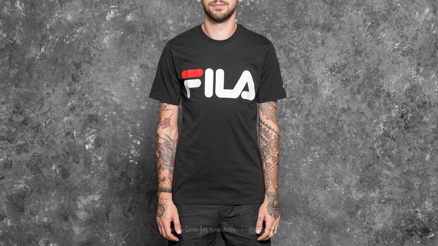 Тениски FILA Classic Logo Tee Black