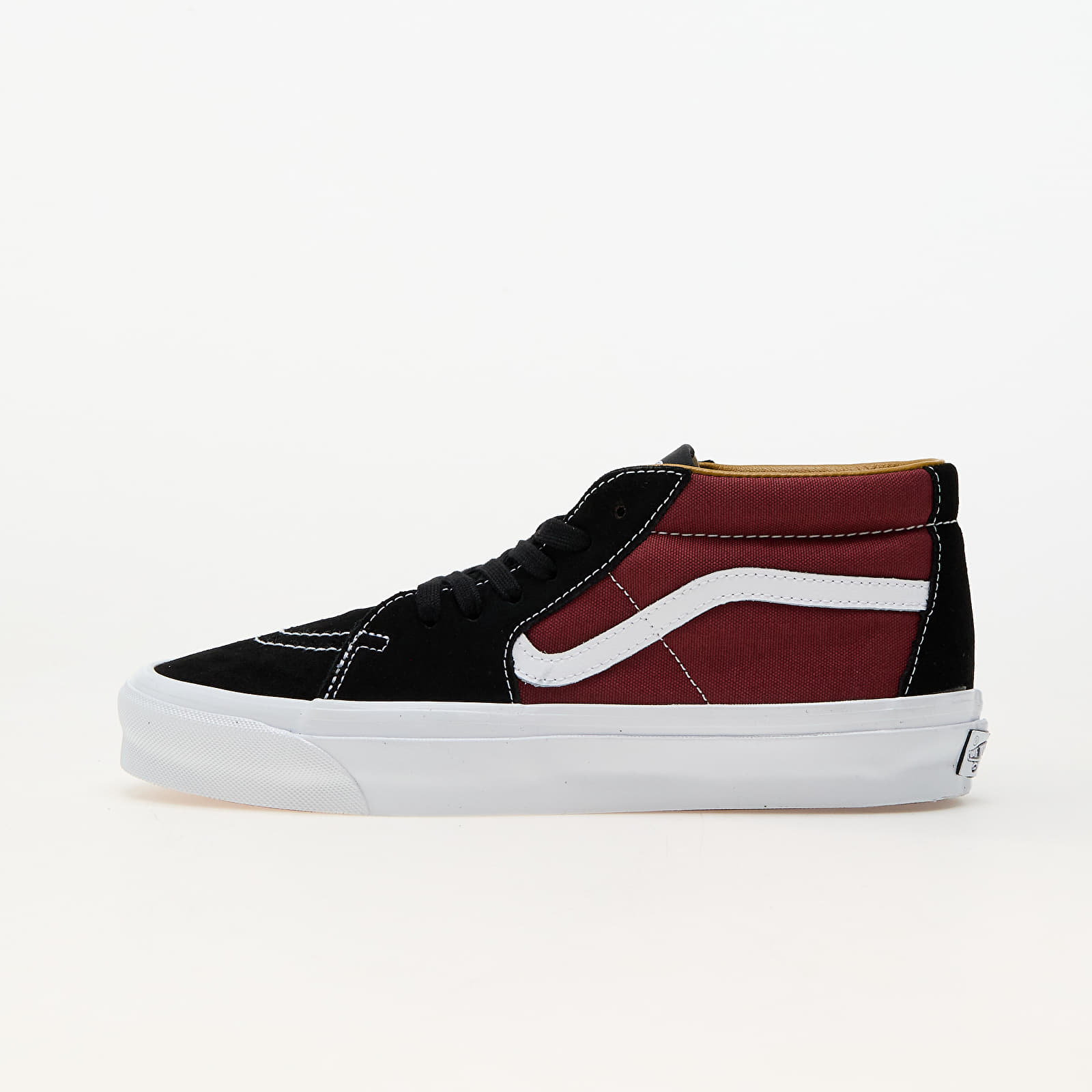 Încălțăminte și sneakerși pentru bărbați Vans Sk8-Mid Reissue 83 LX Black/ Russet