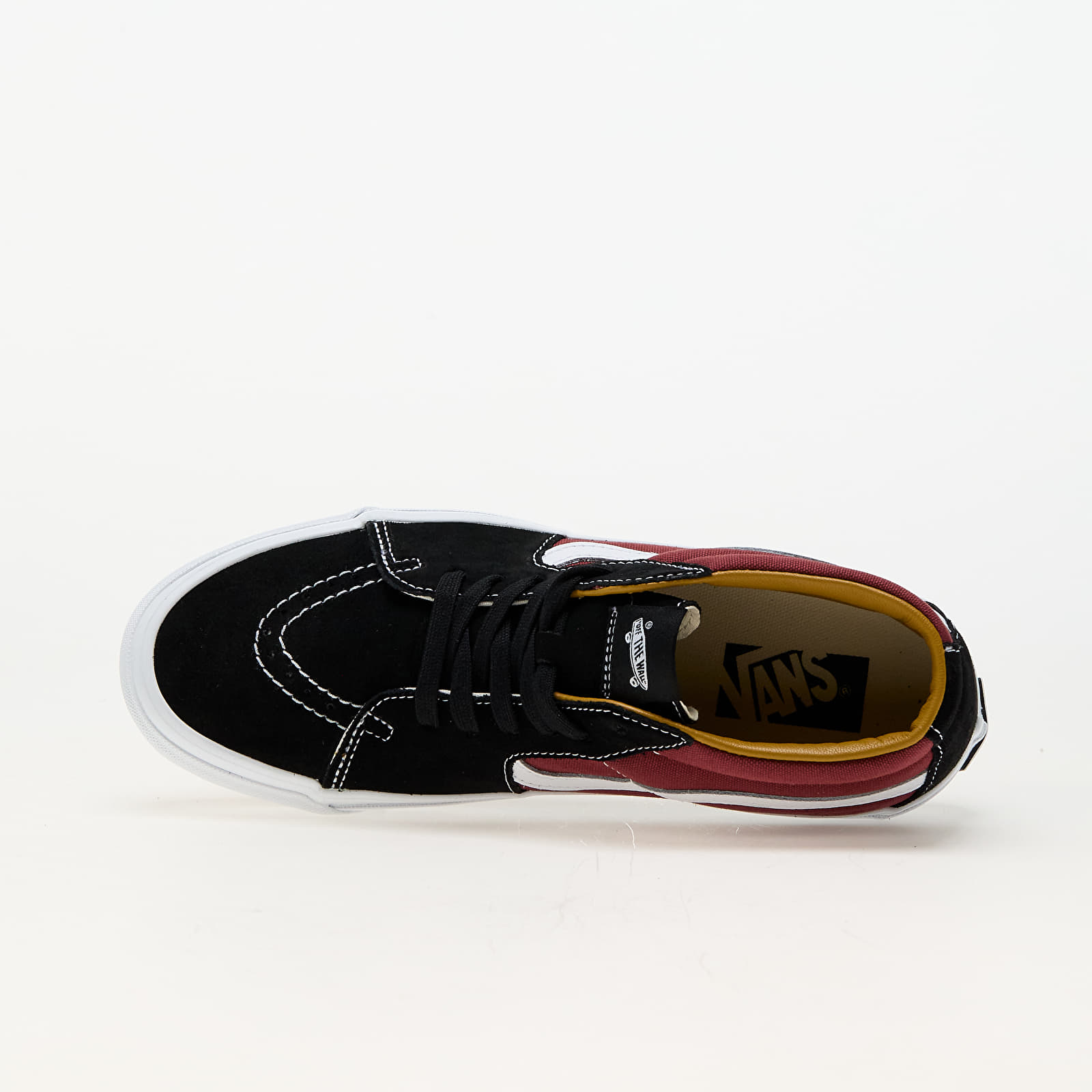 Încălțăminte și sneakerși pentru bărbați Vans Sk8-Mid Reissue 83 LX Black/ Russet