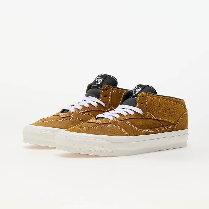 Мужская обувь Vans Half Cab Reissue 33 LX Wax Leather Golden Brown