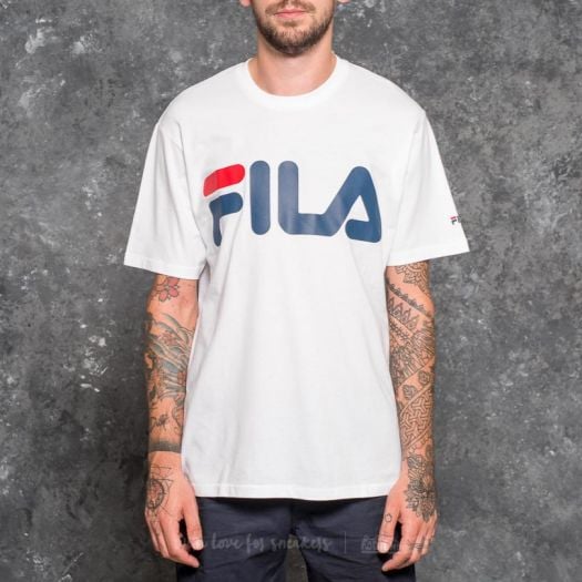 T shirts FILA Classic Logo Tee Bright White Footshop