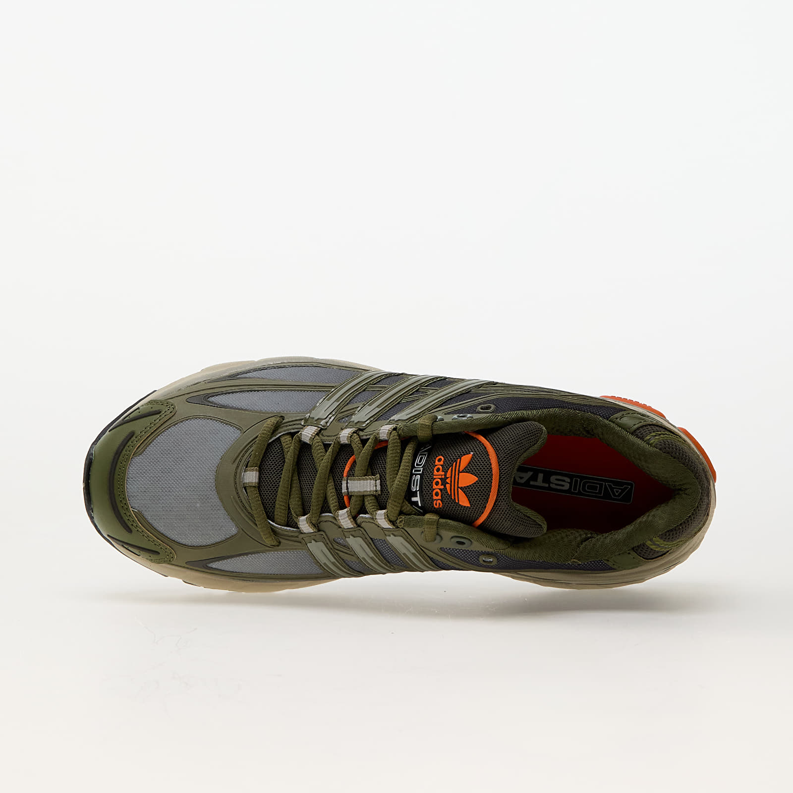 Pánske tenisky a topánky adidas Adistar Cushion Focus Olive/ Shale Olive/ Orange