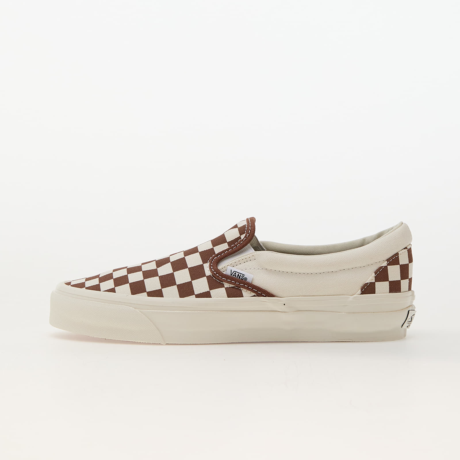 Buty męskie Vans Slip-On Reissue 98 LX Checkerboard Coffee