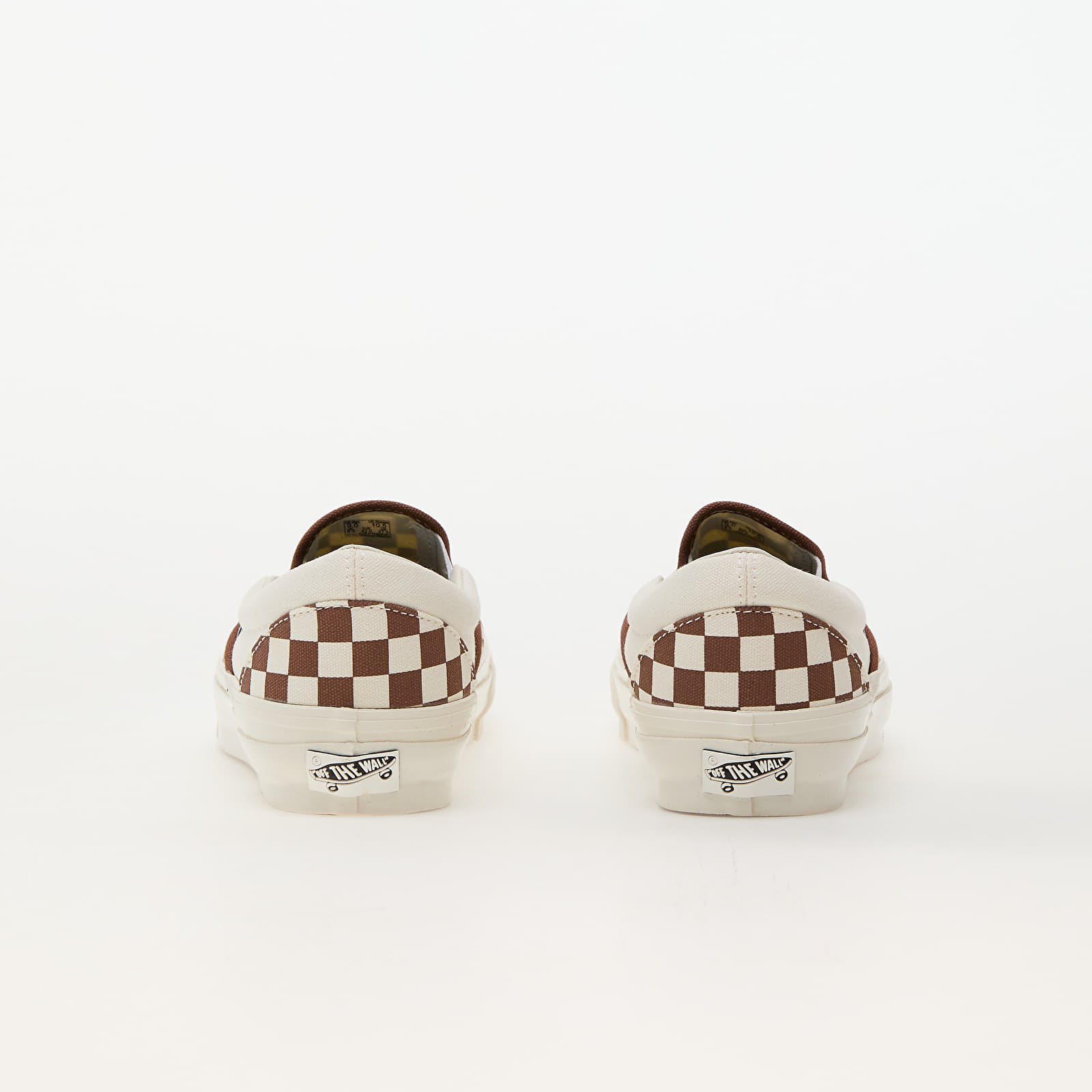 Pánské tenisky a boty Vans Slip-On Reissue 98 LX Checkerboard Coffee