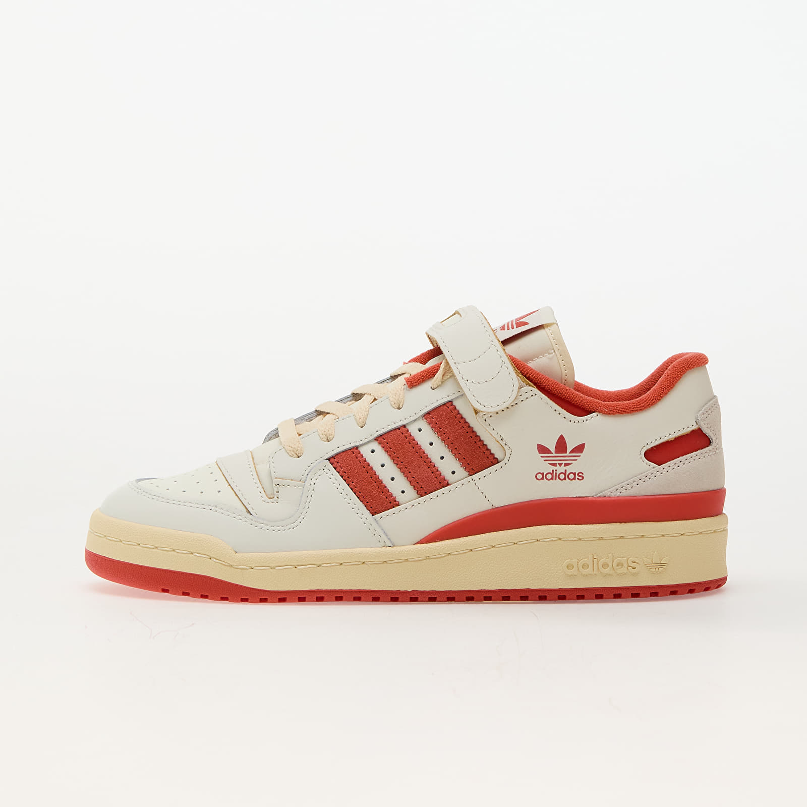 Levně adidas Forum 84 Low Ivory/ Preloved Red/ Easy Yellow