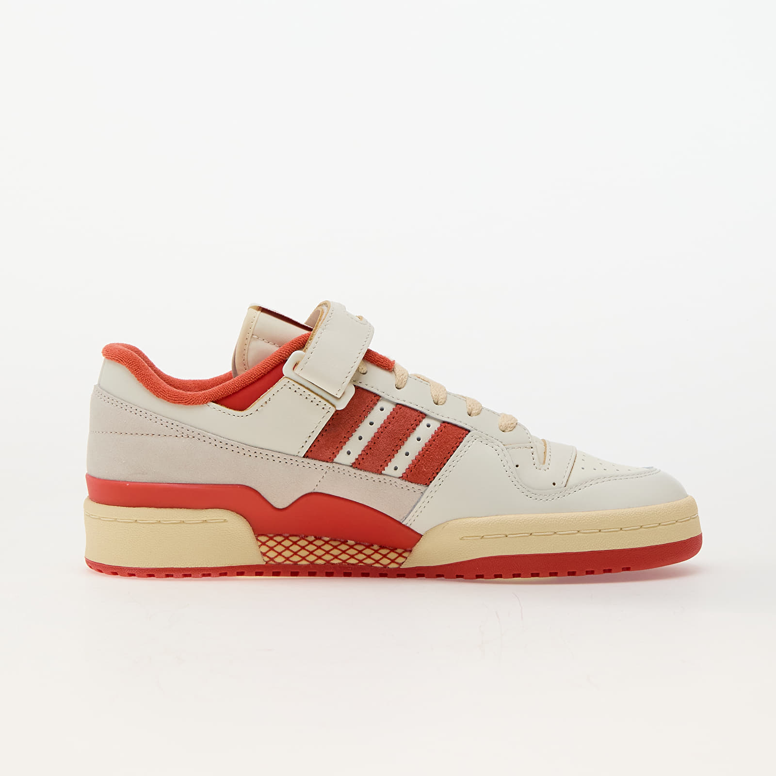 Încălțăminte și sneakerși pentru bărbați adidas Forum 84 Low Ivory/ Preloved Red/ Easy Yellow