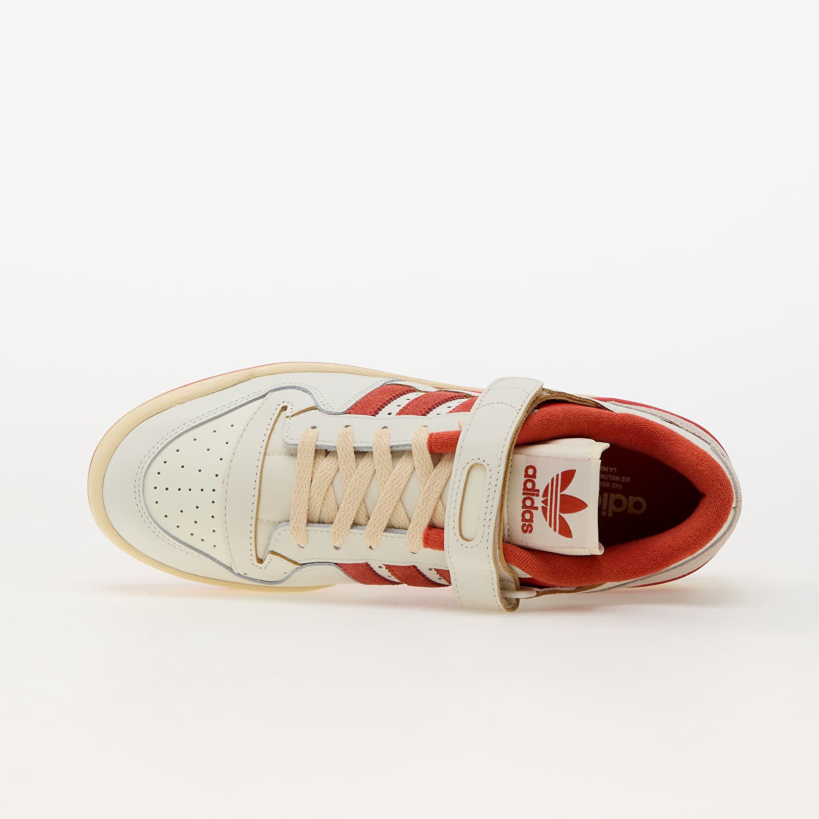 Încălțăminte și sneakerși pentru bărbați adidas Forum 84 Low Ivory/ Preloved Red/ Easy Yellow