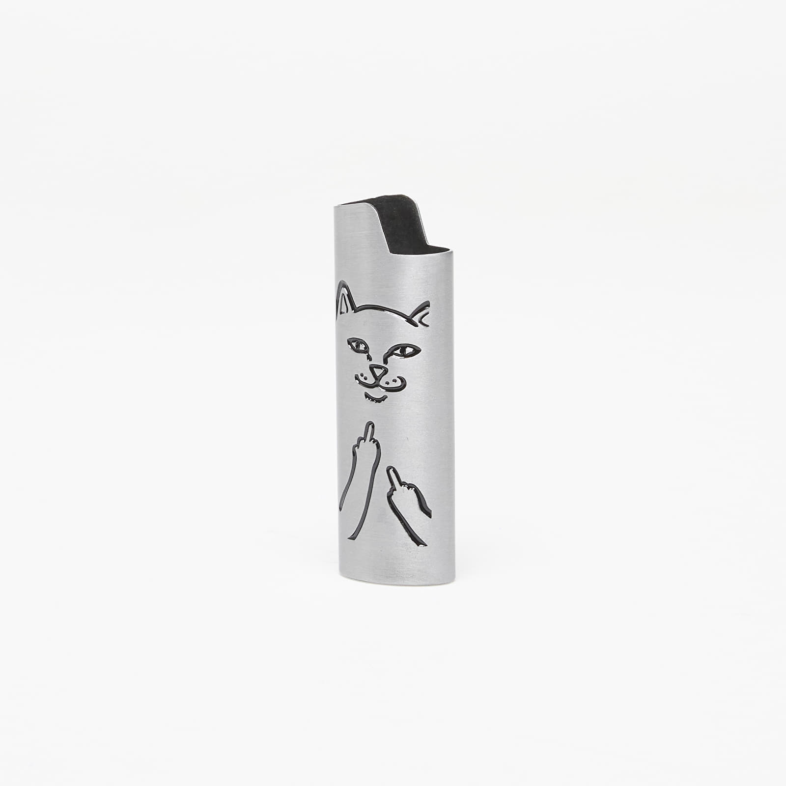 Ostatné doplnky RIPNDIP Lord Nermal Lighter Cover Silver
