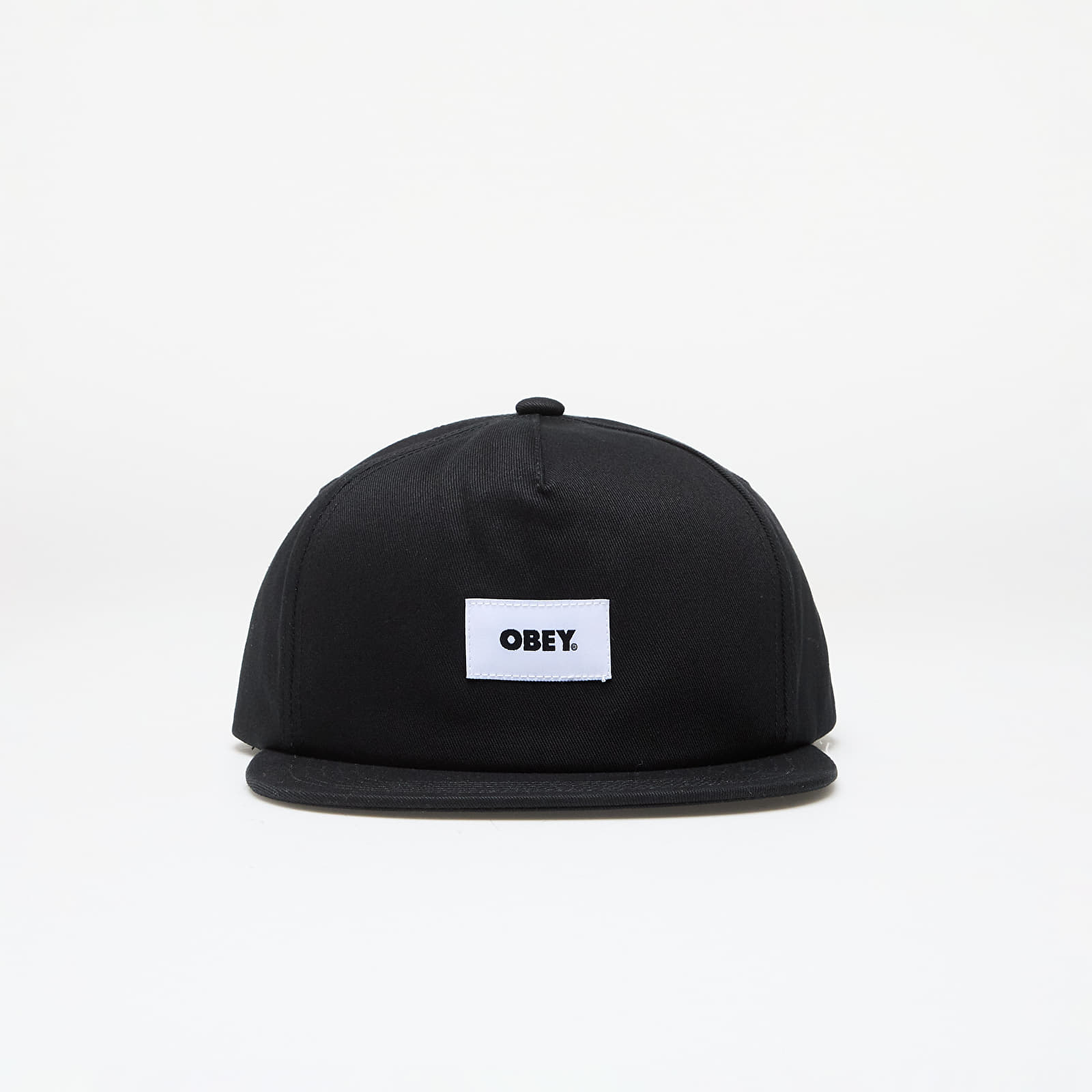 Șepci OBEY Bold Label Organic Strapback II Black