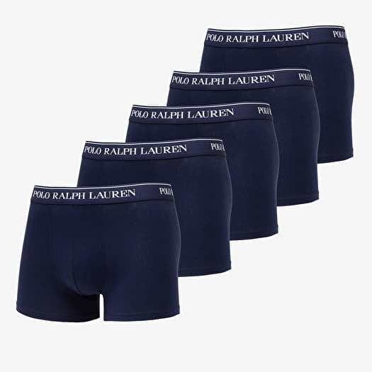 Boxerky Ralph Lauren Classic Trunk 5-Pack Navy
