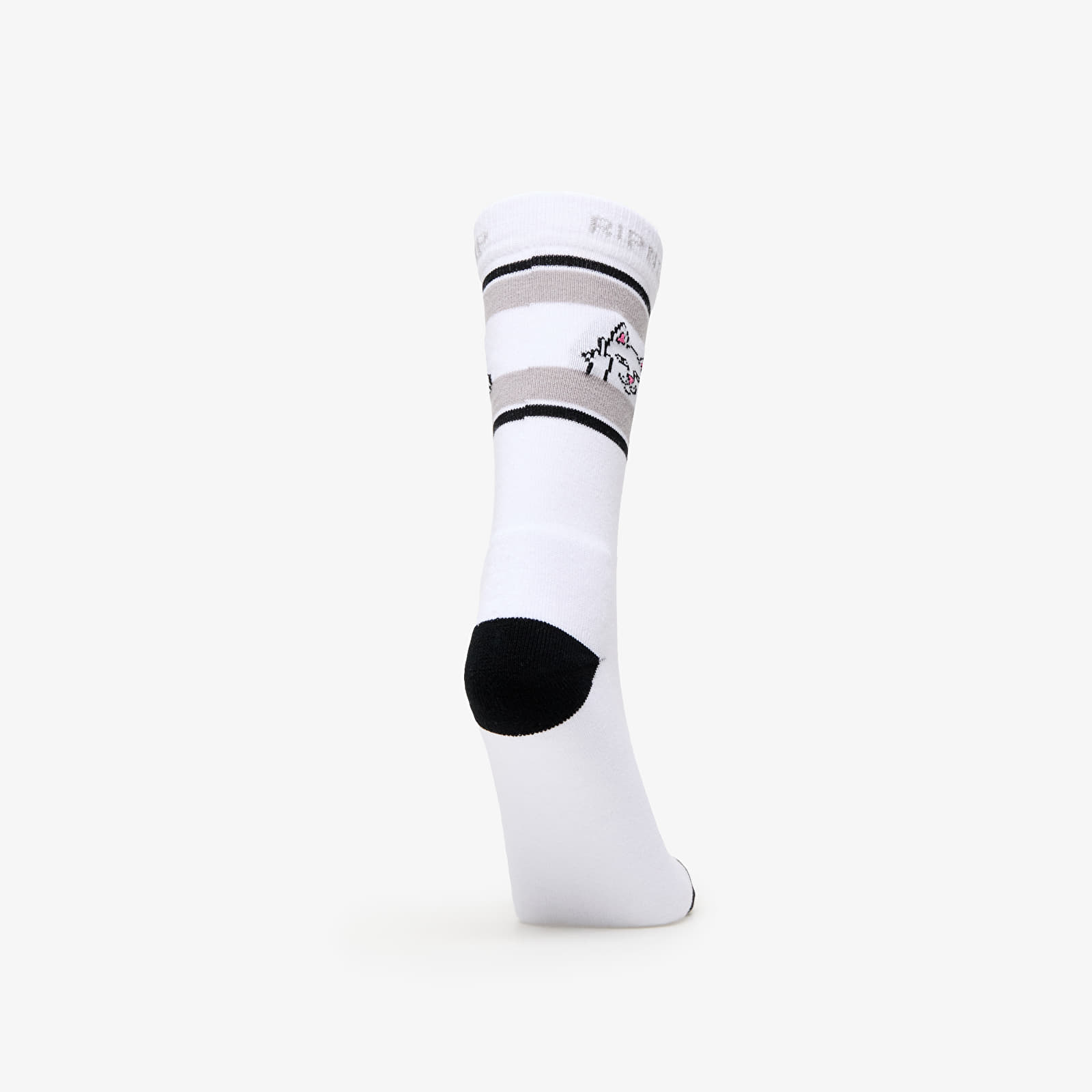Ponožky RIPNDIP Peeking Nermal Socks White