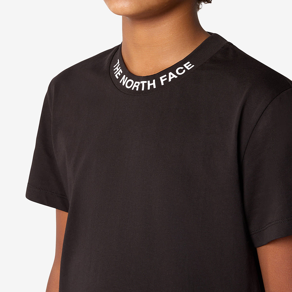 Tricouri și maiouri pentru copii The North Face Teen New Short Sleeve Zumu Tee TNF Black