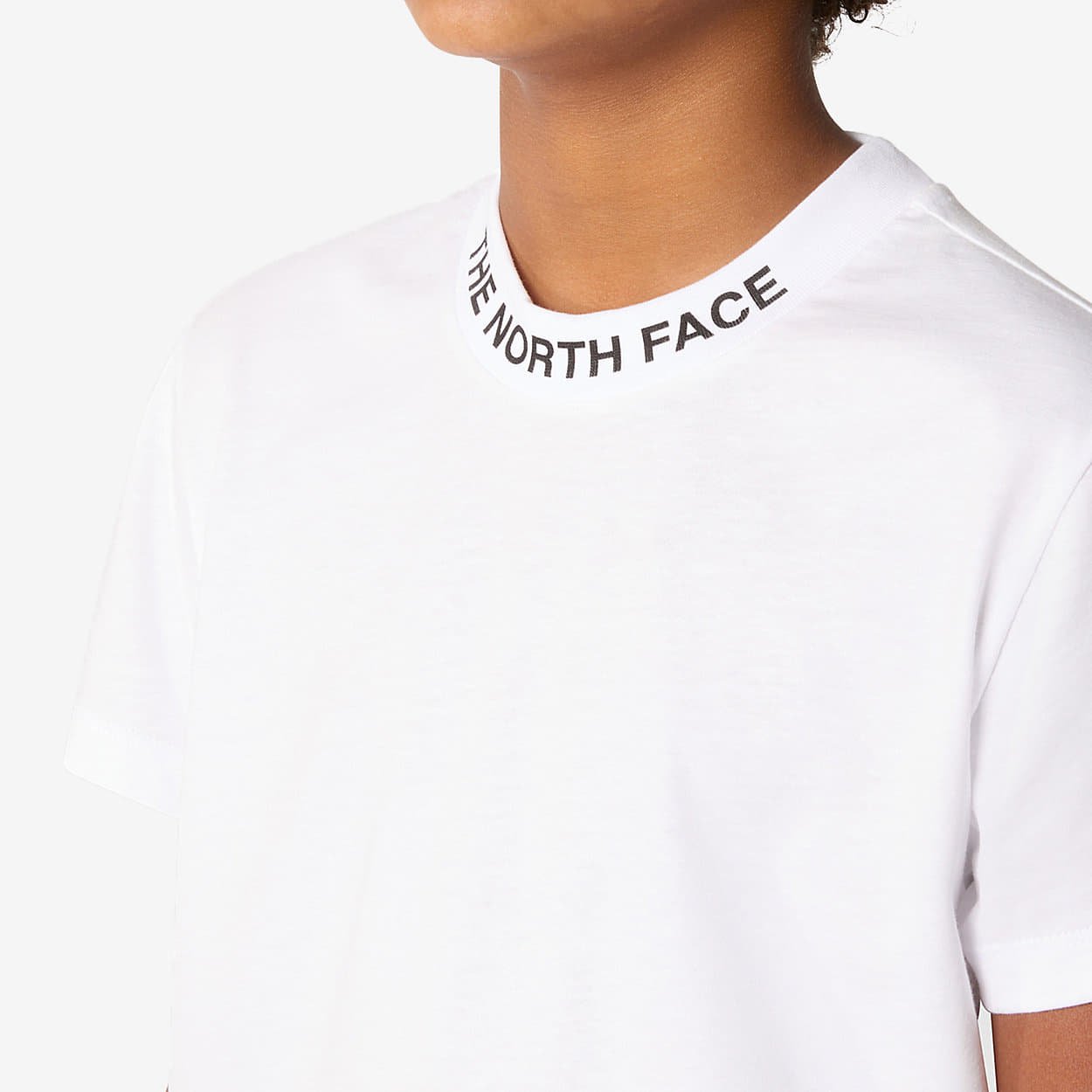 Dječje majice kratkih rukava i bez rukava The North Face Teen New Short Sleeve Zumu Tee TNF White