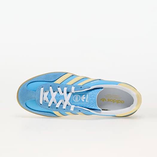 Damen Sneaker und Schuhe adidas Gazelle Indoor W Semi Blue Burst Almost Yellow Ftw White Footshop