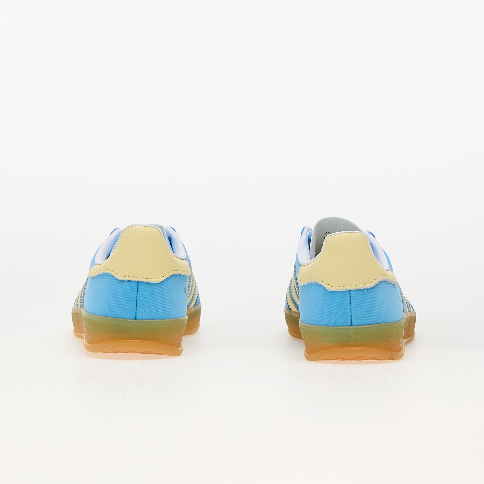 Women's shoes adidas Gazelle Indoor W Semi Blue Burst/ Almost Yellow/ Ftw White