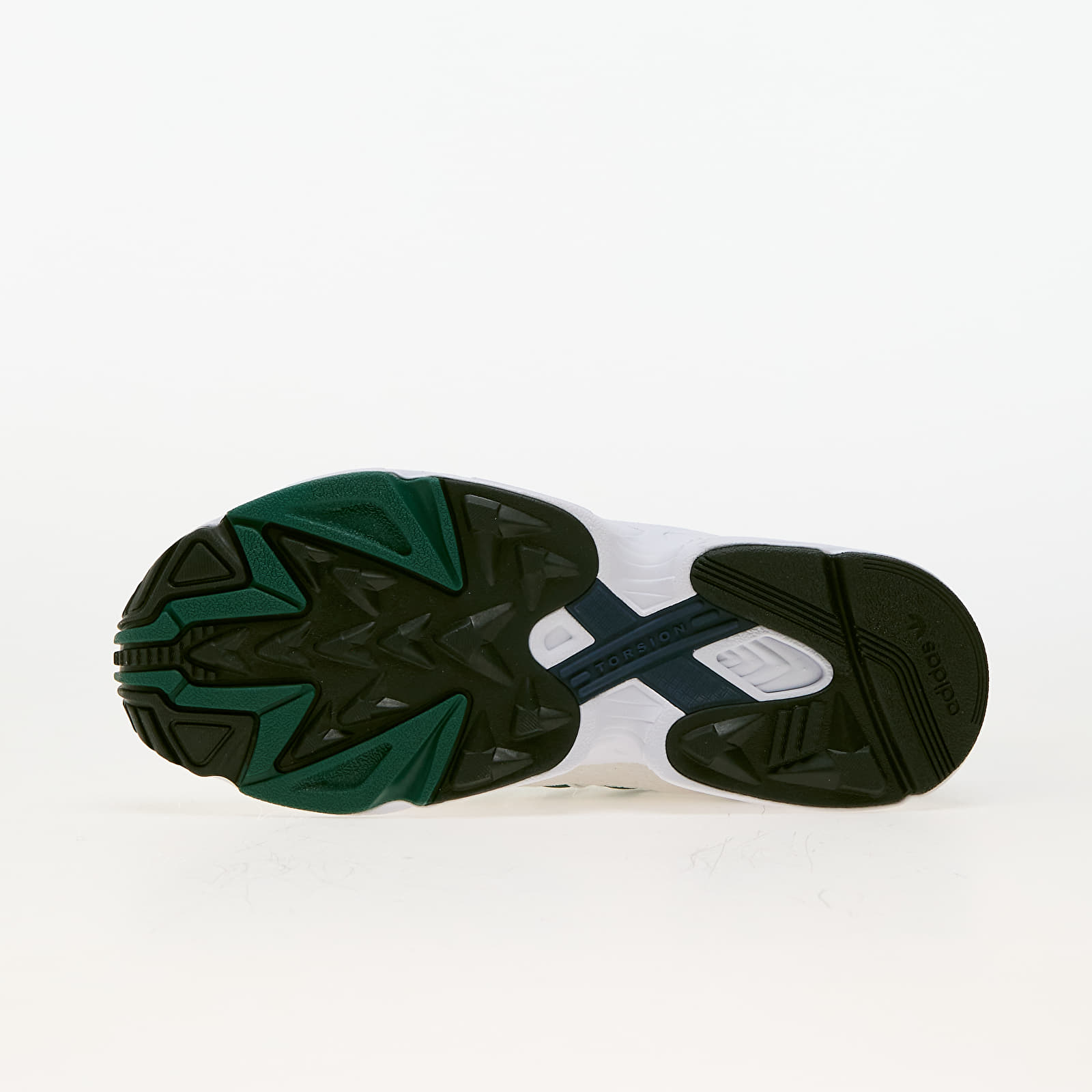 Damen Sneaker und Schuhe adidas Falcon Dorf W Ftw White/ Collegiate Green/ Night Indigo