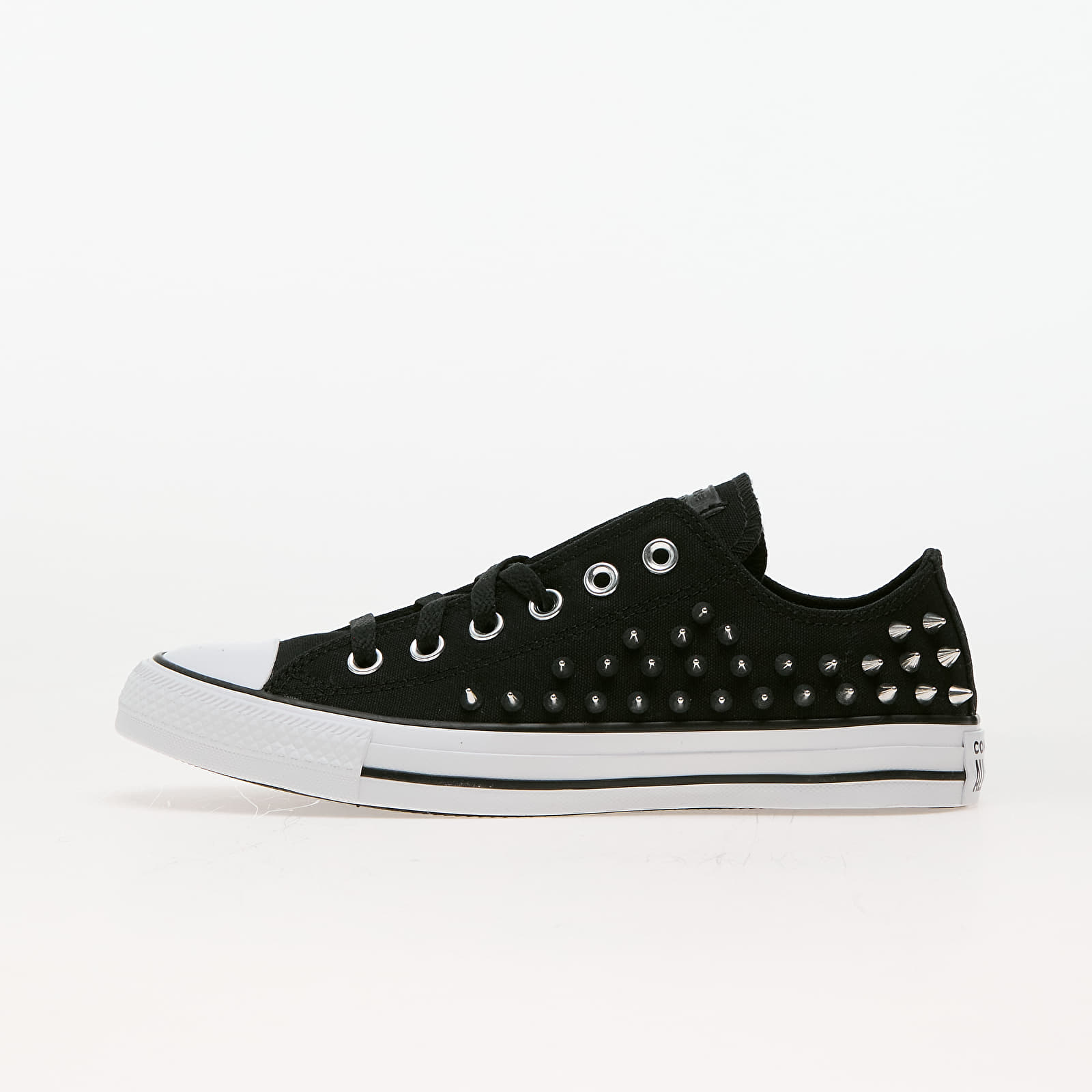 Converse Chuck Taylor All Star Studded Black Silver White US 5