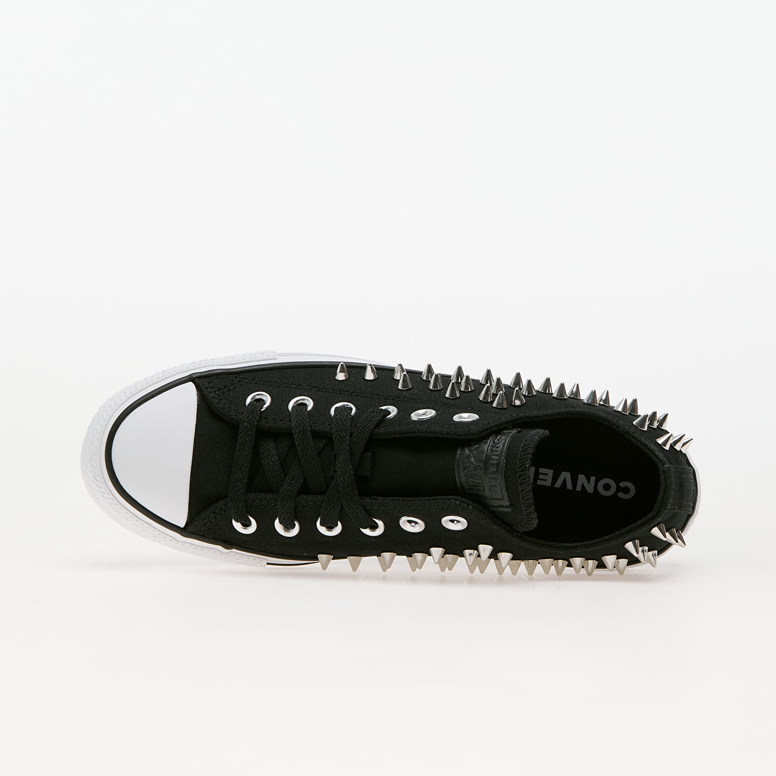 Încălțăminte și sneakerși pentru femei Converse Chuck Taylor All Star Studded Black/ Silver/ White