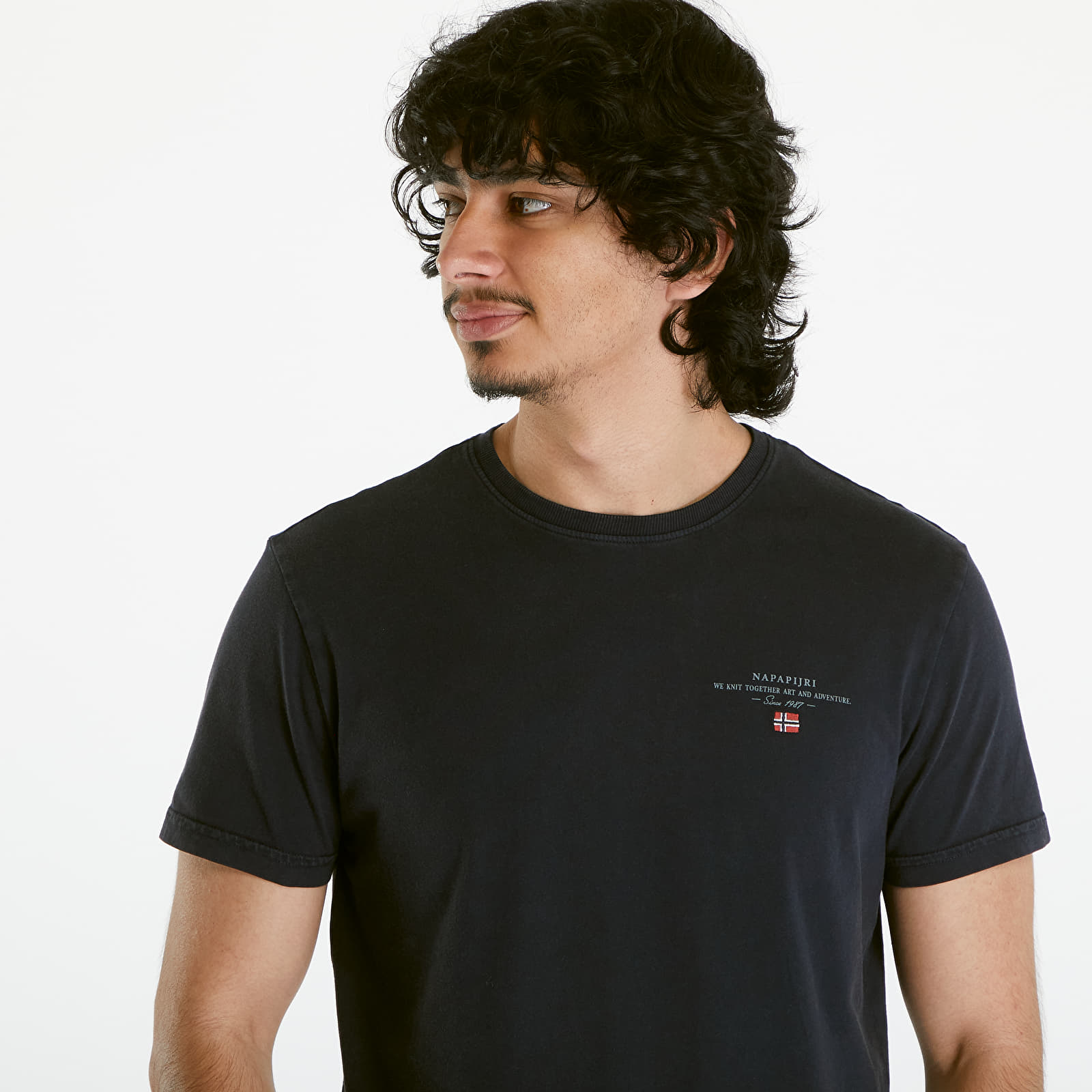 T-shirts Napapijri Selbas Tee Blue Marine