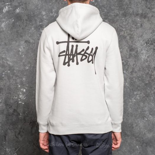 Sudadera Stussy Basic Hood Blanca