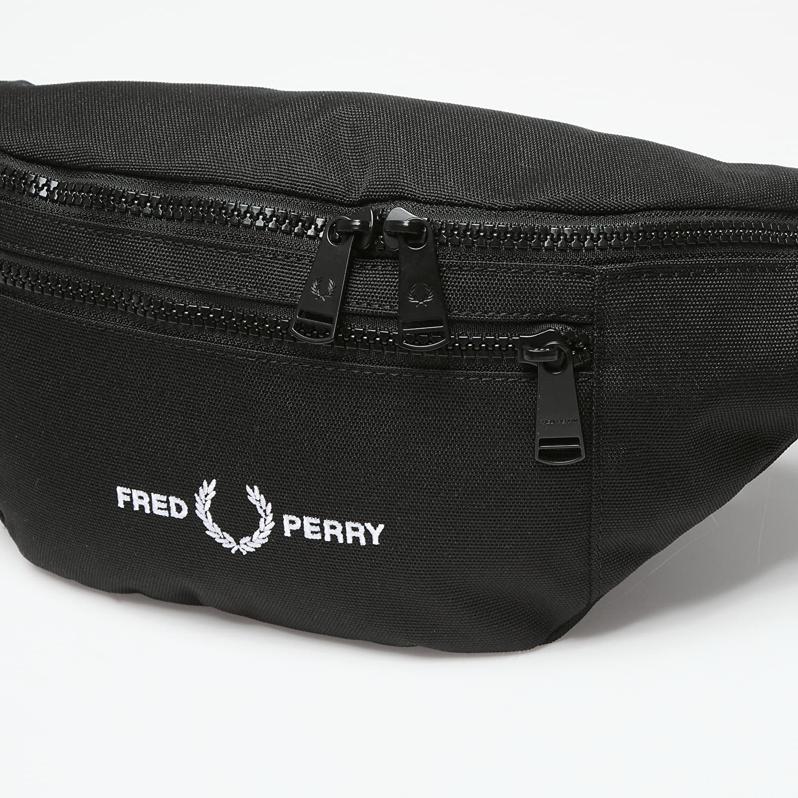 Hip bags FRED PERRY Polyester Flp Crossbody Bag Black Footshop