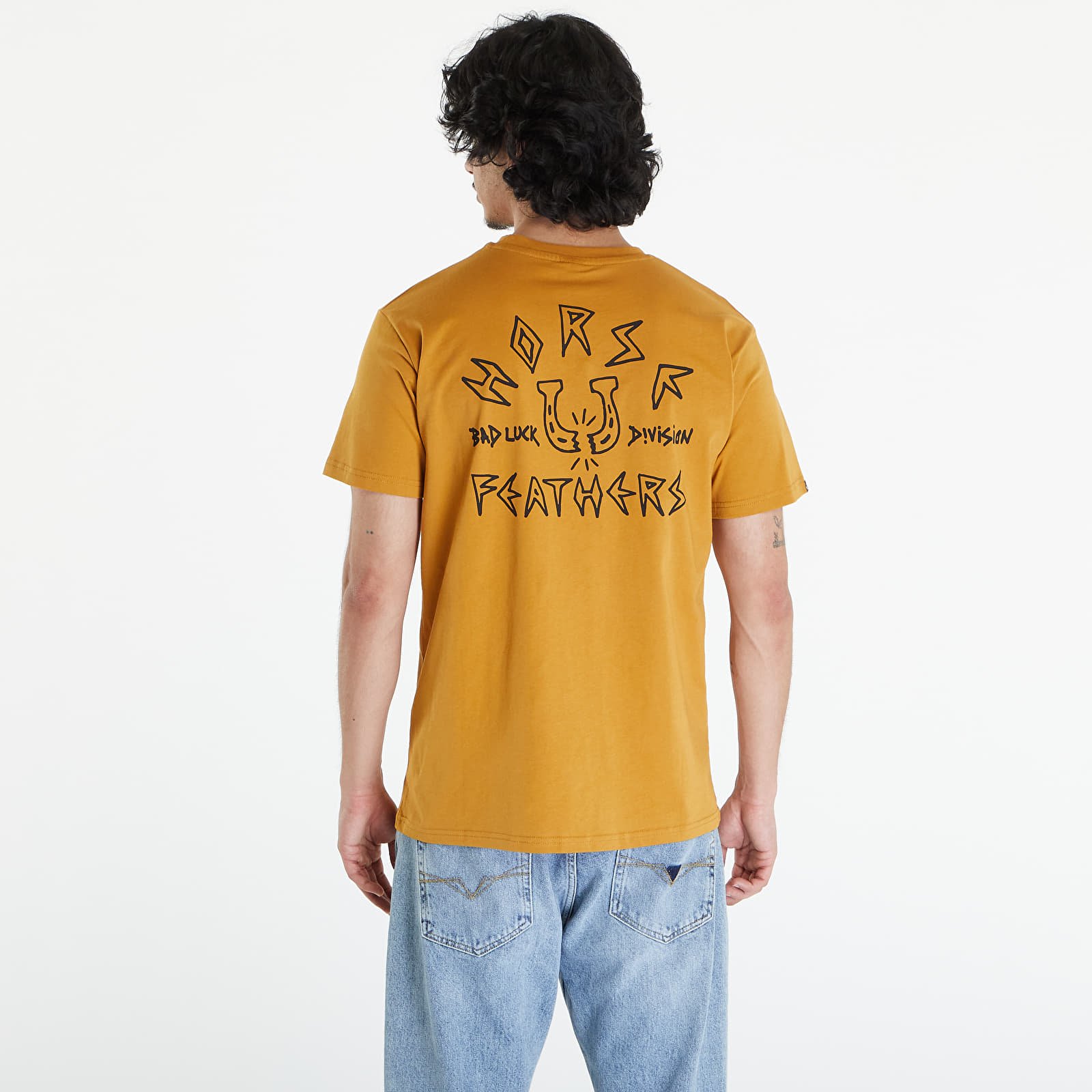 T-Shirts Horsefeathers Bad Luck T-Shirt Spruce Yellow