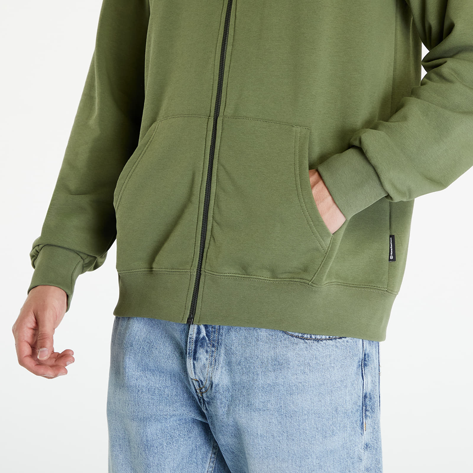 Hupparit ja collegepaidat Horsefeathers Bronco Sweatshirt Loden Green
