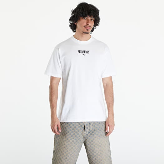 Tričko PUMA x PLEASURES Graphic Tee PUMA White