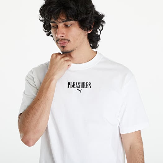T shirts PUMA x PLEASURES Graphic Tee PUMA White Footshop