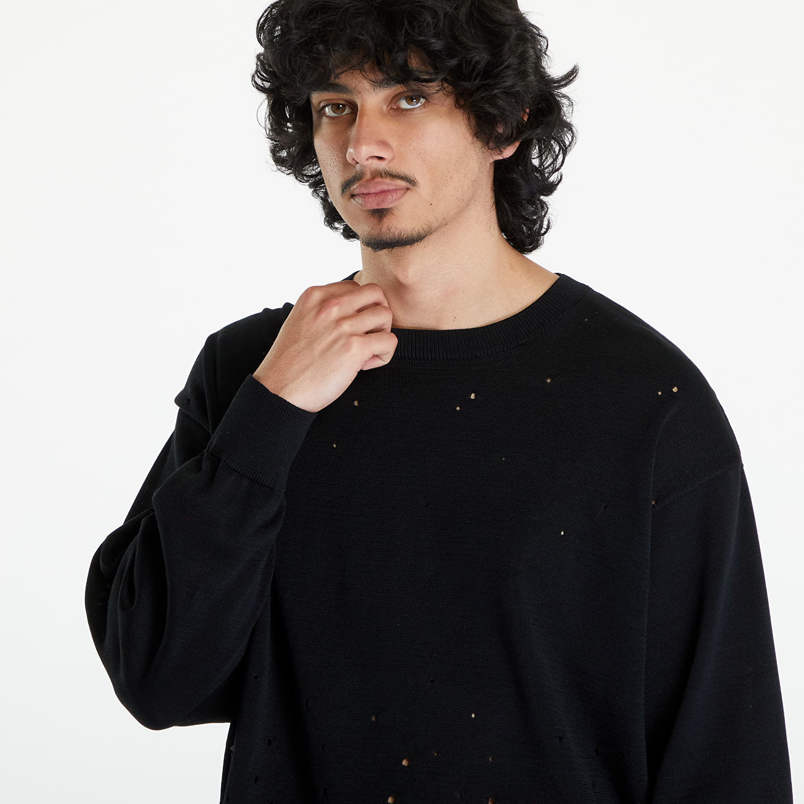 Pulls Nike Sportswear Tech Pack Men's Long-Sleeve Sweater Black
