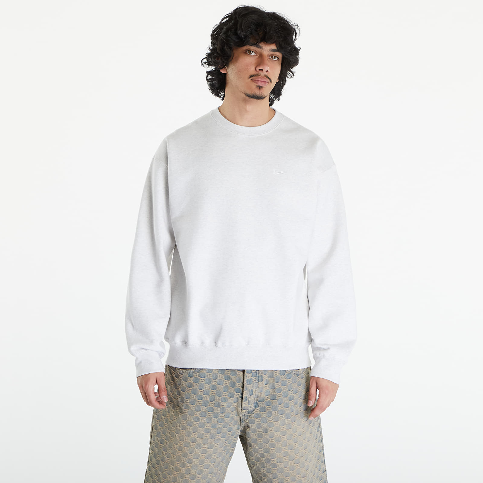 Nike Solo Swoosh Men s Fleece Crew