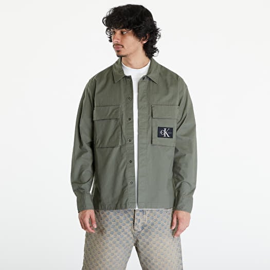 Mki nylon zip shirt jacket outlet