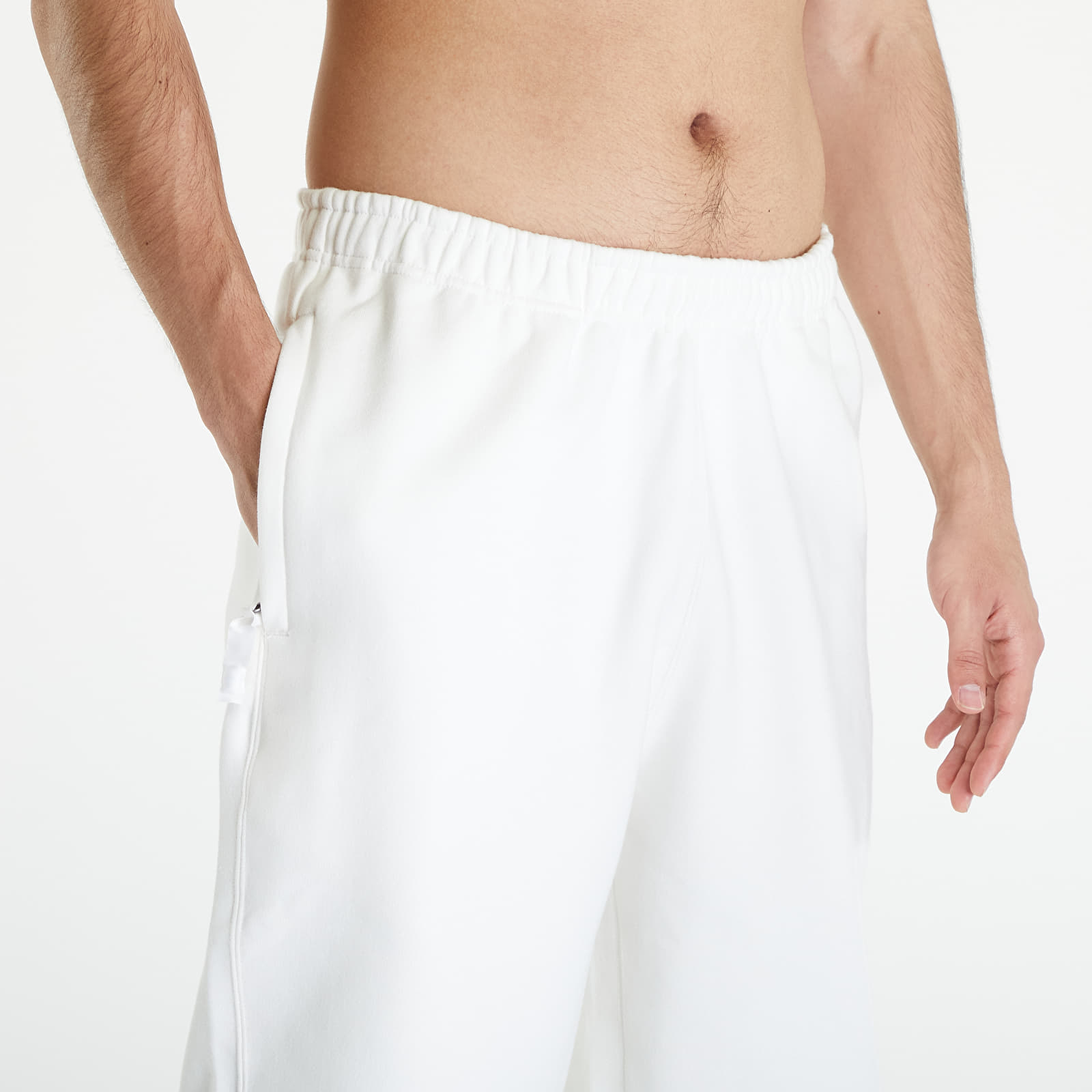 Spodnie dresowe Nike Solo Swoosh Men's Fleece Pants Sail/ White