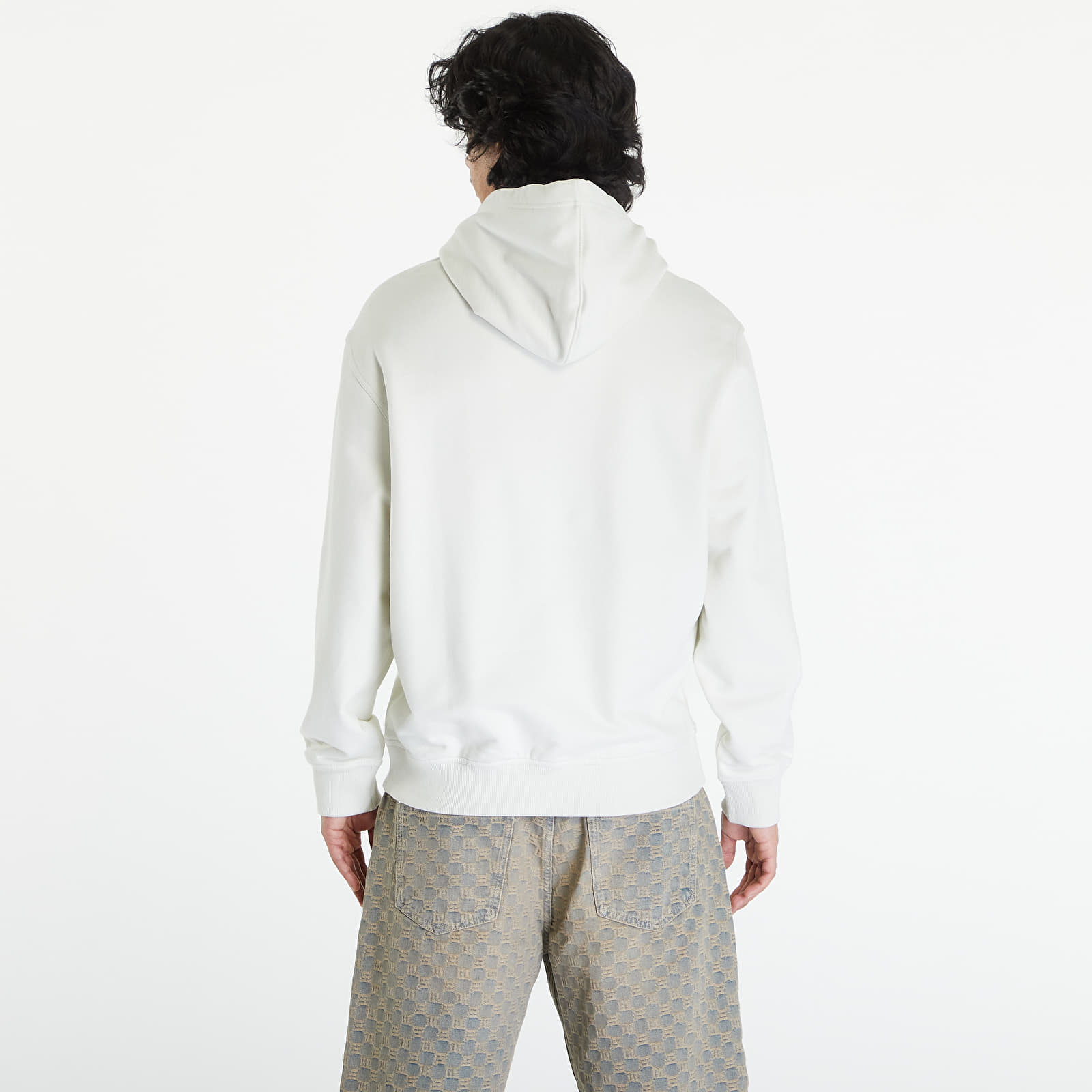 Hettegensere og sweatshirts Calvin Klein Jeans Embroidery Patch Hoodie White