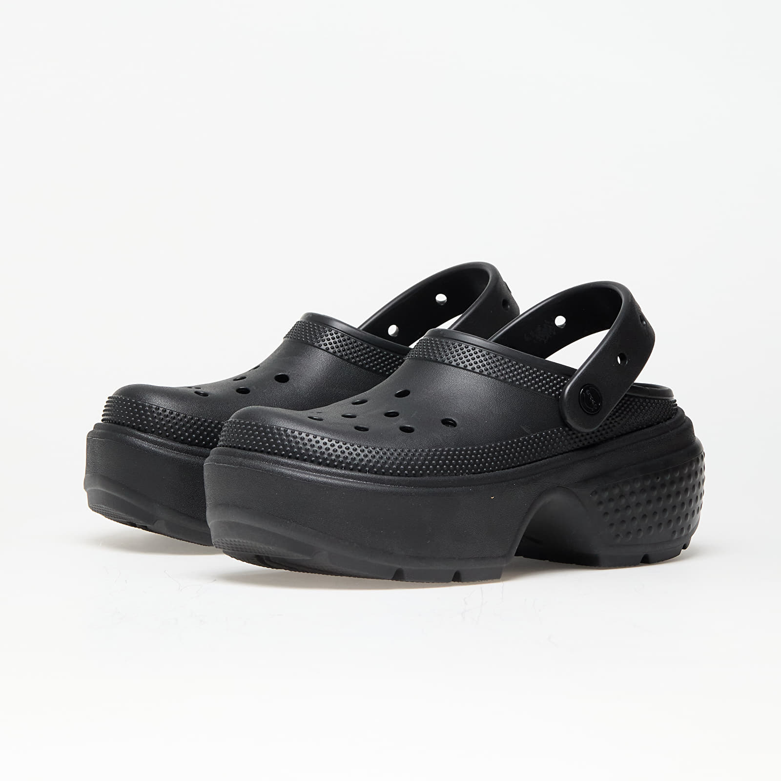 Pánské tenisky a boty Crocs Stomp Clog Black