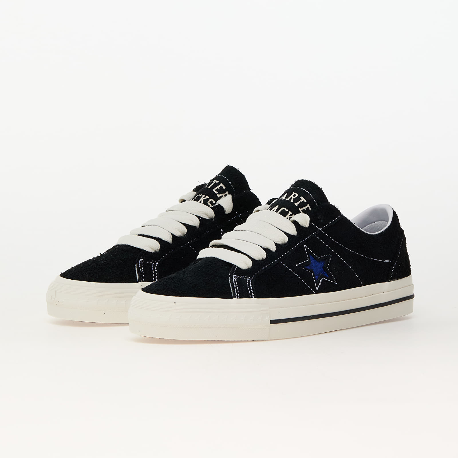 Мъжки кецове и обувки Converse x Quartersnacks One Star Pro Black/ Egret/ Hyper Blue