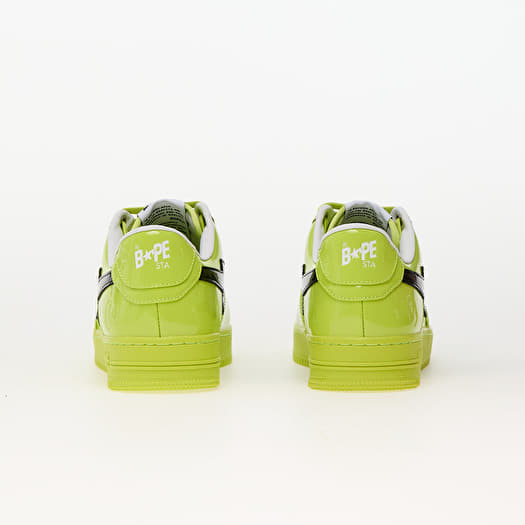 Yellow bape shoes best sale
