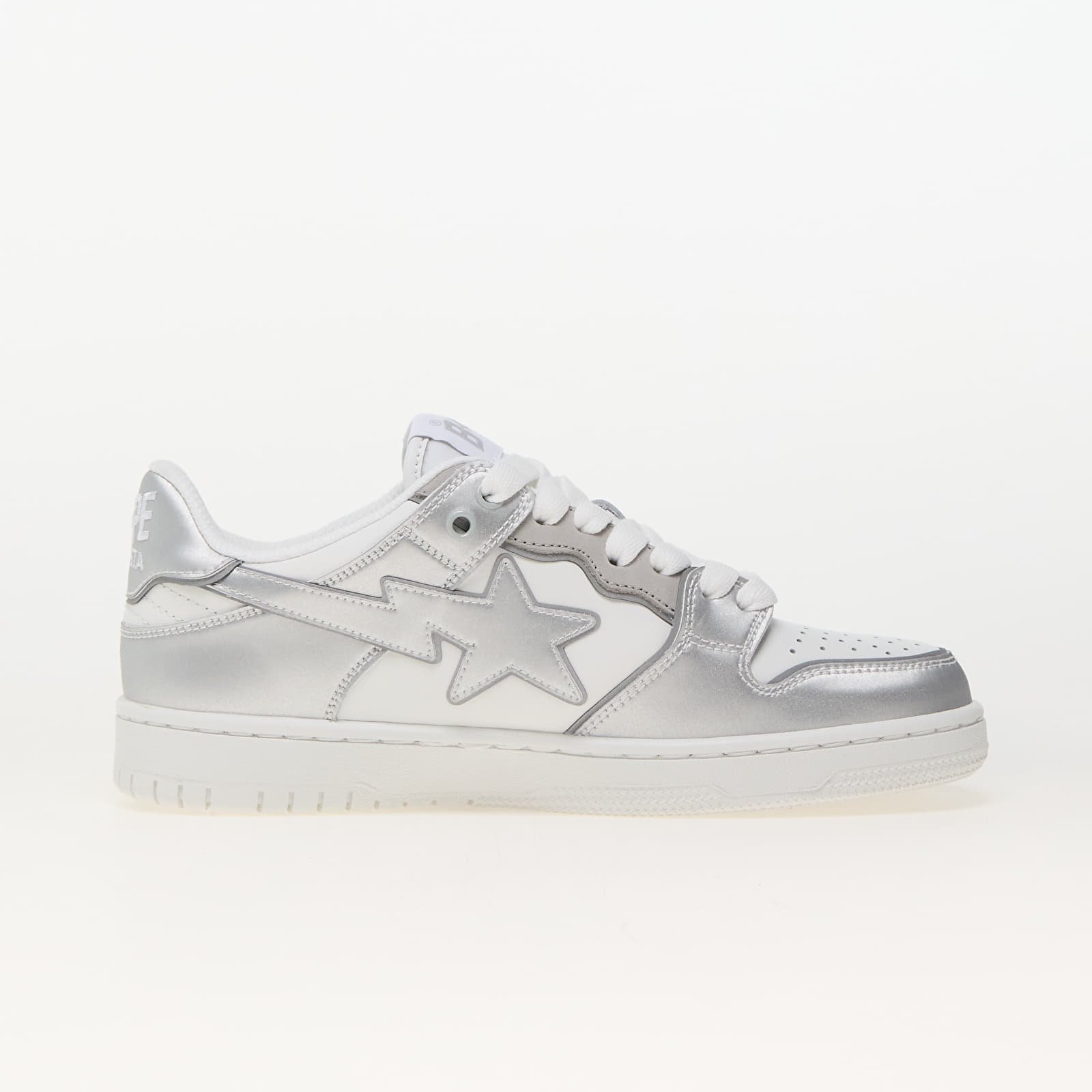 Damen Sneaker und Schuhe A BATHING APE Bape Sk8 Sta 4 L White