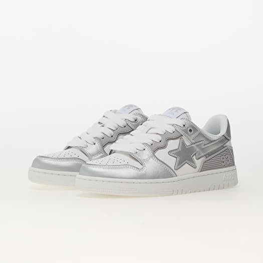 Women s shoes A BATHING APE Bape Sk8 Sta 4 L White Footshop