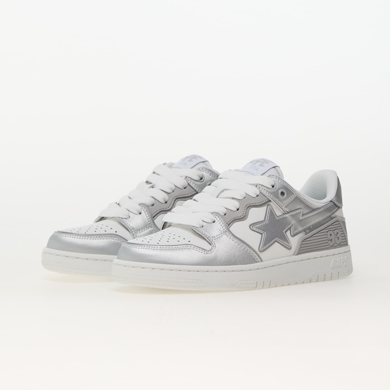 Damen Sneaker und Schuhe A BATHING APE Bape Sk8 Sta 4 L White