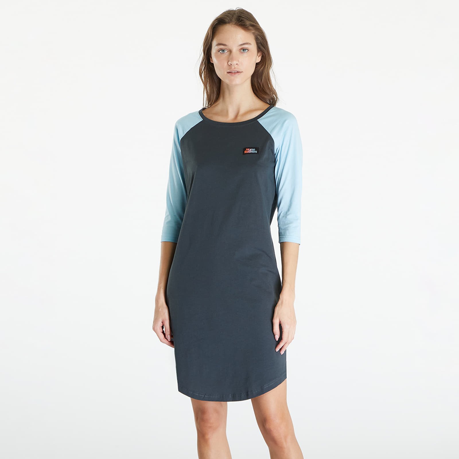 Vestidos Horsefeathers Meena Dress Gray/ Aquatic