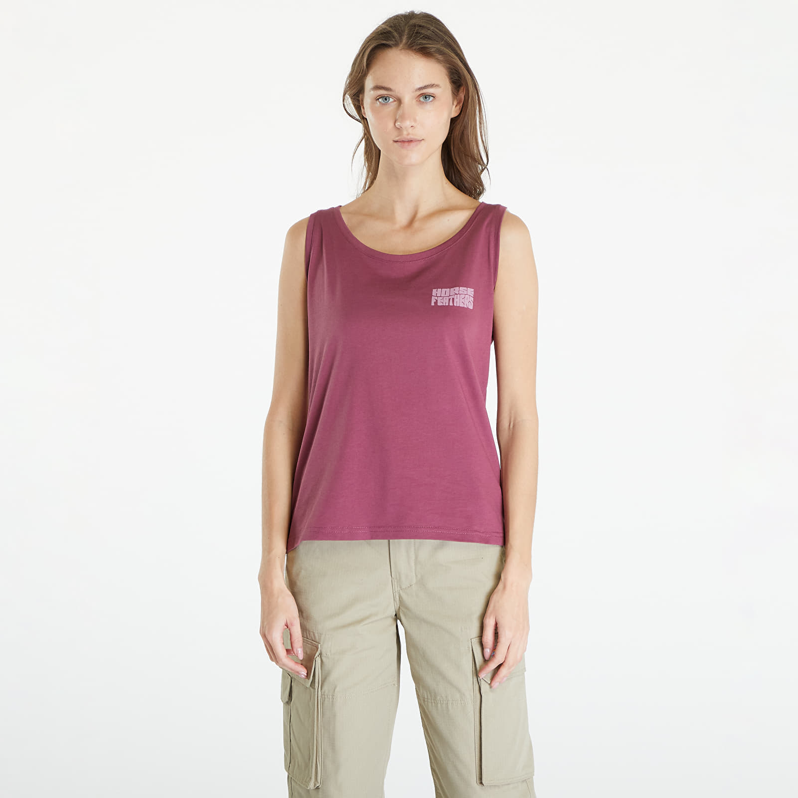 Потници Horsefeathers Viveca Tank Top Maroon