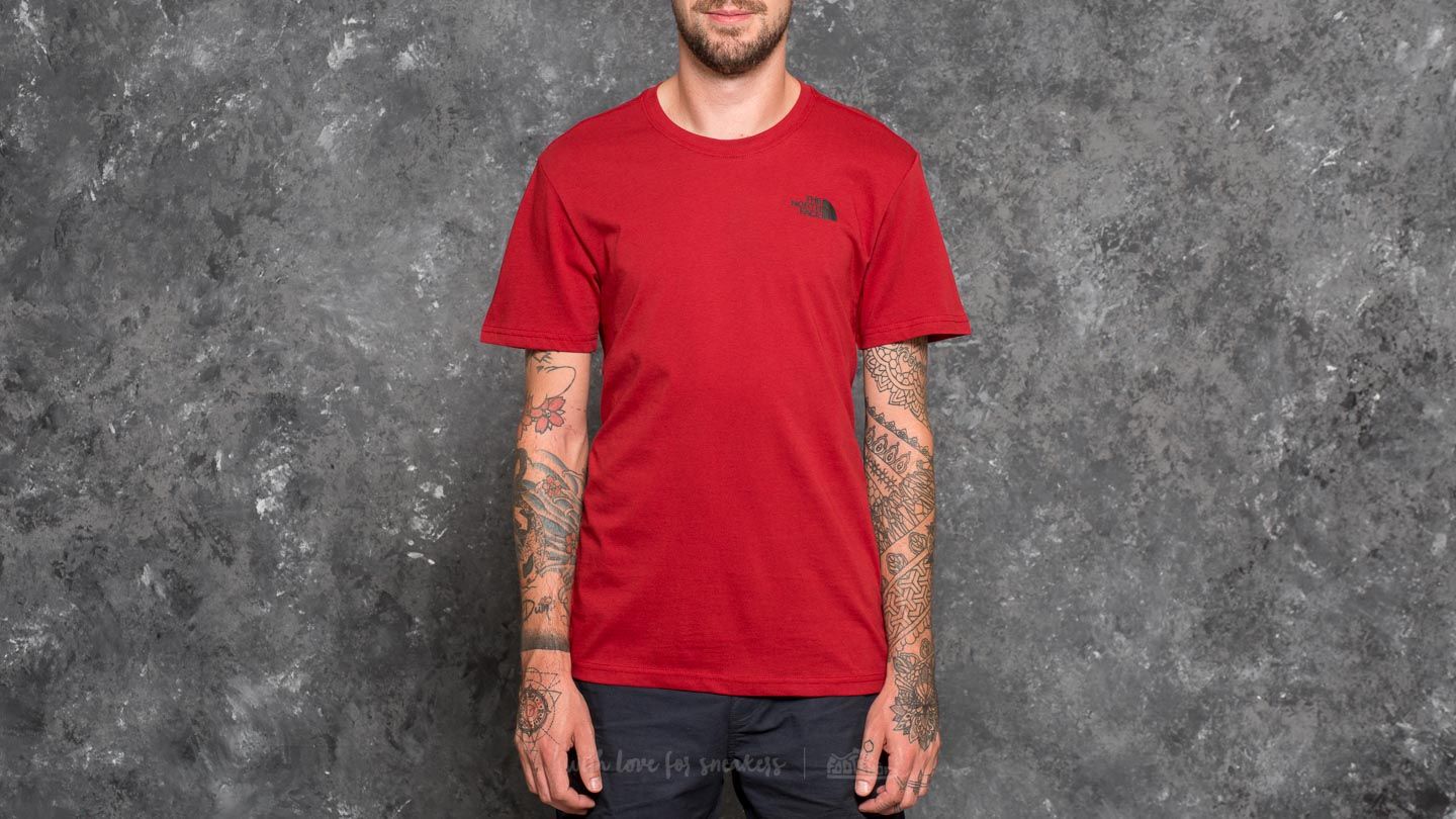 T-shirts The North Face Shortsleeve Red Box Tee Cardinal Red