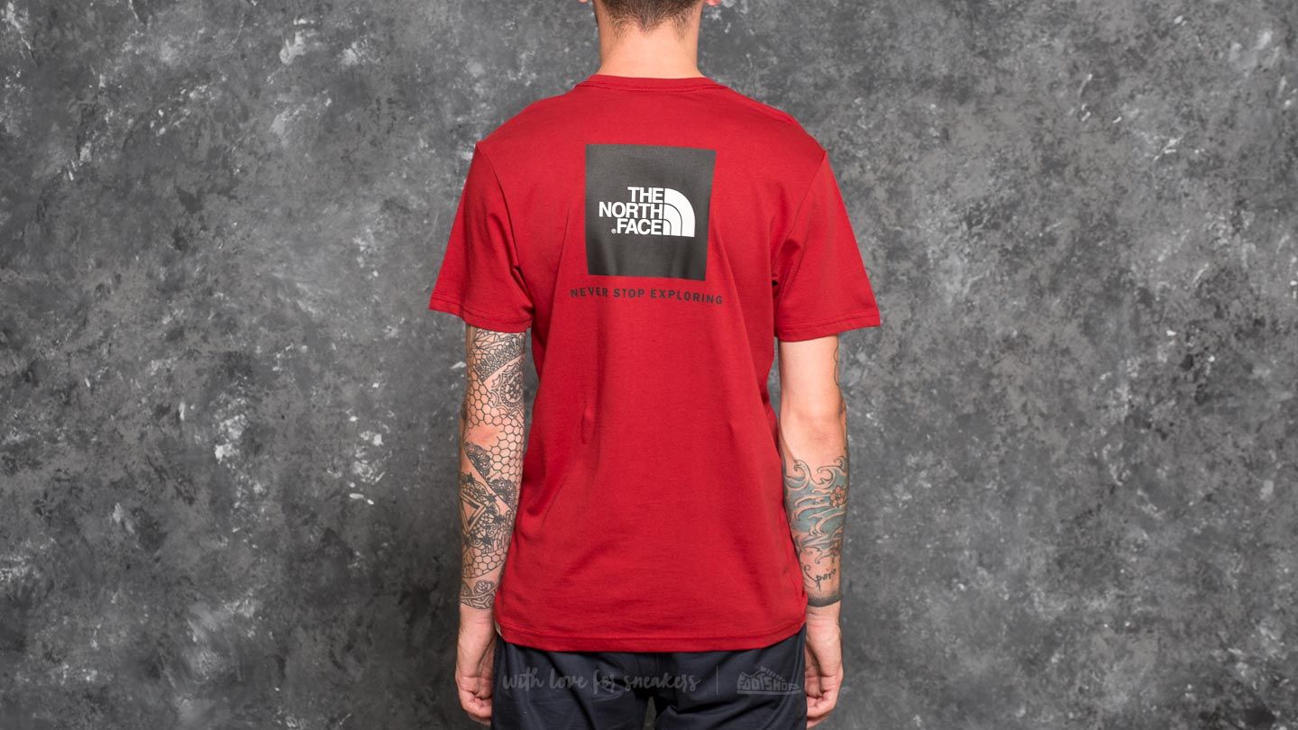 T-shirts The North Face Shortsleeve Red Box Tee Cardinal Red