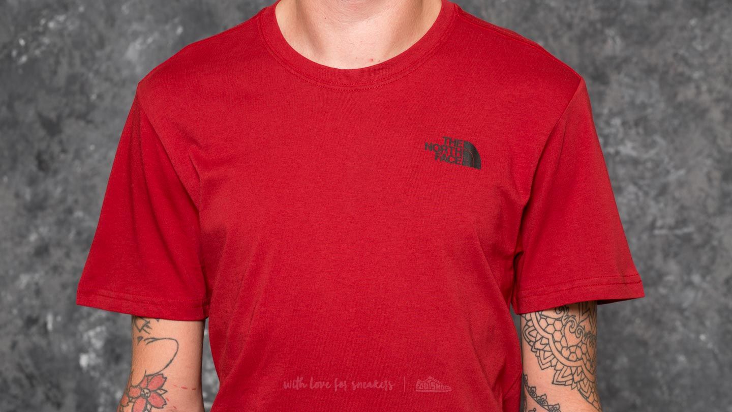 T-shirts The North Face Shortsleeve Red Box Tee Cardinal Red