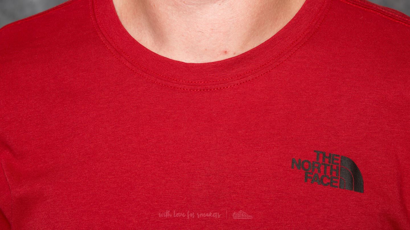 T-shirts The North Face Shortsleeve Red Box Tee Cardinal Red