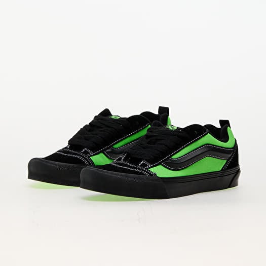Vans black and green outlet