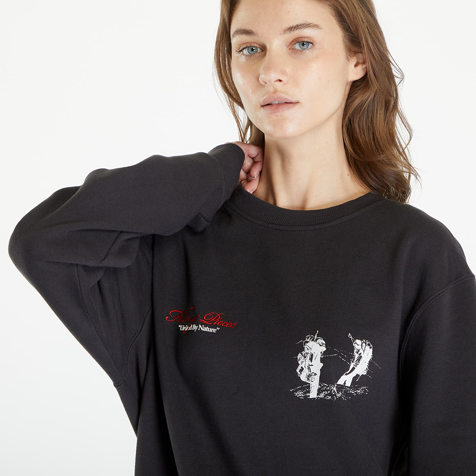 Hoodies and sweatshirts  Filling Pieces United by Nature Sweatshirt UNISEX Pavement
