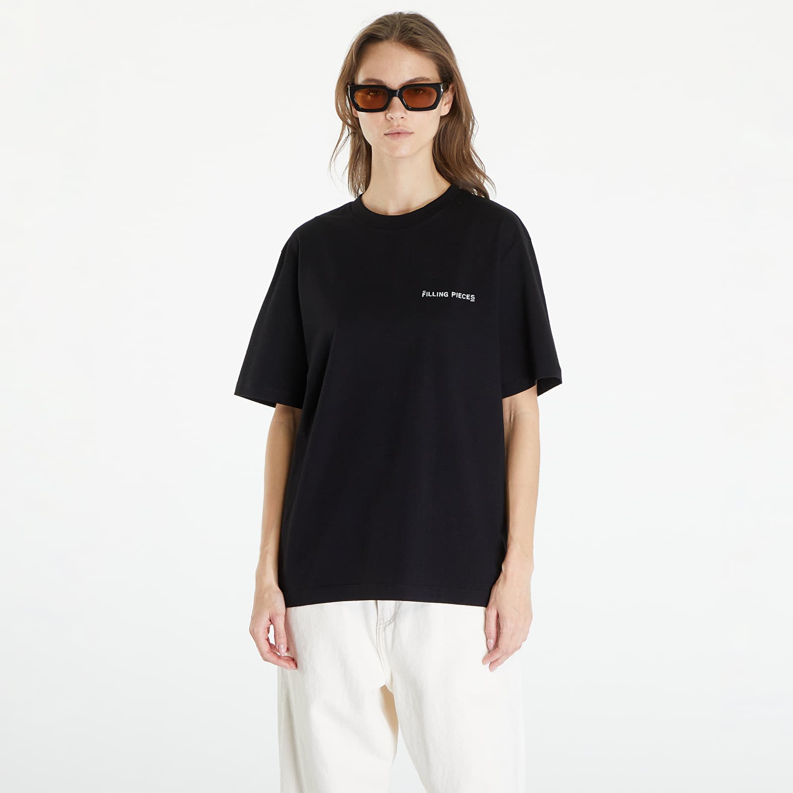Marškinėliai Filling Pieces Alphabet T-Shirt UNISEX Black