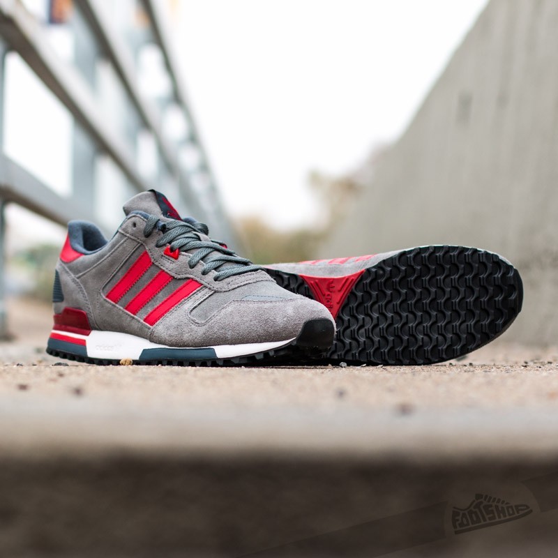 imen adidas ZX 700 Originals Ash/Power Red/White Vapour | Footshop